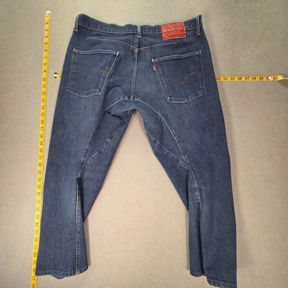 Levis Engineered Jeans Mens LEJ 541 Dark Wash‎ Blue Athletic Tapered Fits 34x25